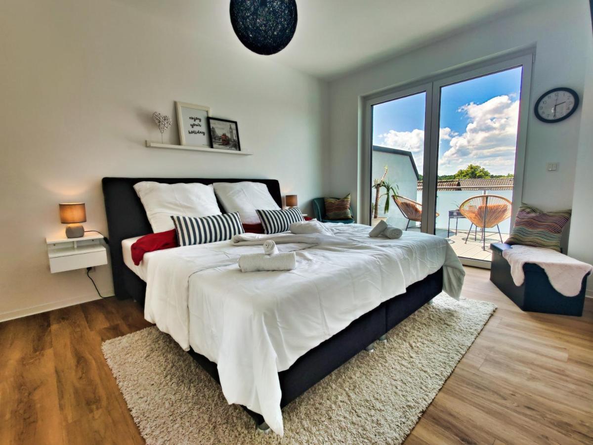 Penthouse Mit Whirlpool Im Herzen Von Niedersachsen Burgwedel  Exterior foto